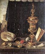 Pieter Claesz Still life with Great Golden Goblet France oil painting artist